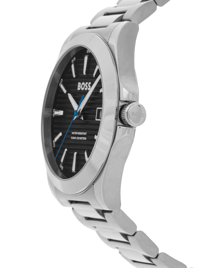 BOSS Set orologio e braccialetto BOSS Strike - Gift Set 1570180 Argento
