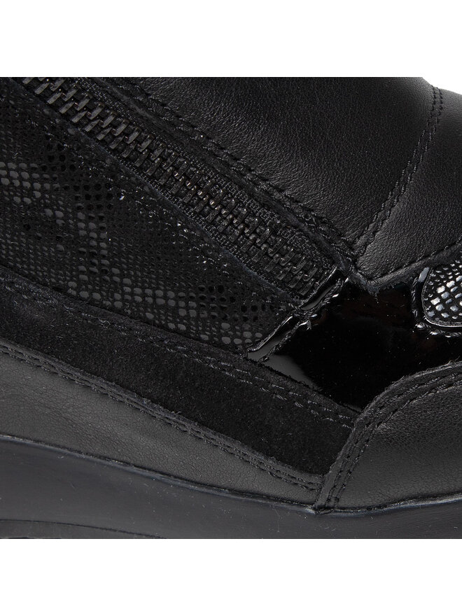 あゆ Sneakersy Geox D Nydame A D620QA 085PZ C9999 Czarny