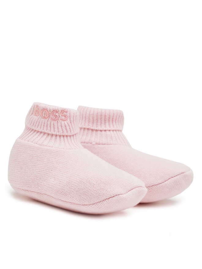 BOSS Set de gorro y calcetines Boss J98421 Rosa