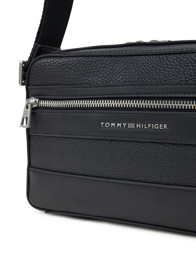 Tommy Hilfiger Torbica za okrog pasu Tommy Hilfiger Th Central Ew Reporter AM0AM13207 Črna