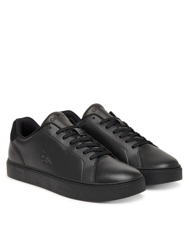 Calvin Klein Sneakers Calvin Klein Classic Cupsole Laceup Lth YM0YM01435 Schwarz
