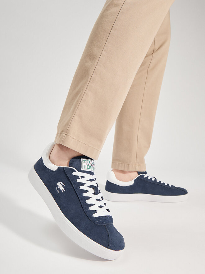 Lacoste Sneakersy Lacoste 746SMA0065 Granatowy