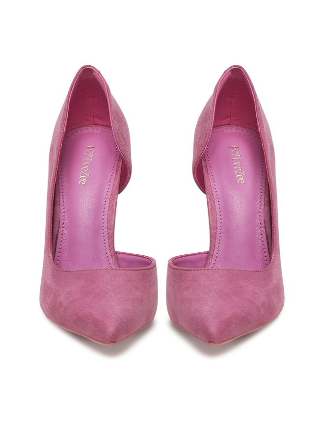 DeeZee Pantofi cu toc subțire DeeZee DZ0024 Roz