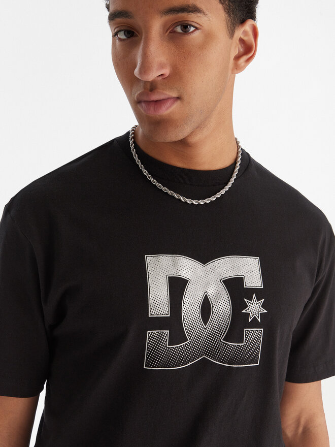 DC Shoes DC Shoes T-Shirt Star Reflective EDYZT04346 Schwarz Regular Fit