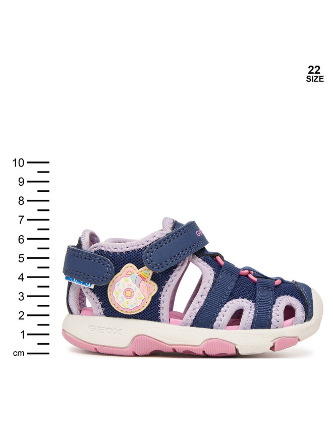 Geox Sandalen Geox B Sandal Multy Girl B650DA 01450 C4215 M Dunkelblau