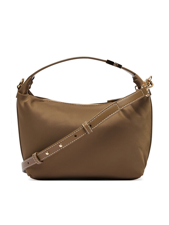 Tommy Hilfiger Handtasche Tommy Hilfiger Th Go Crossover Nylon AW0AW18164 Braun