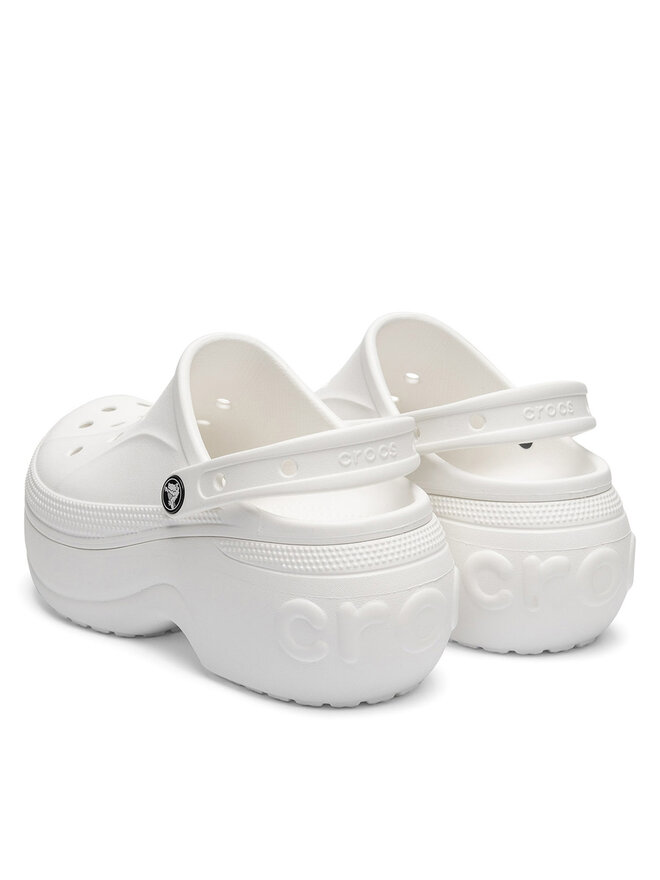 Crocs Şlapi Crocs BELLA CLOG 210062-100 Alb