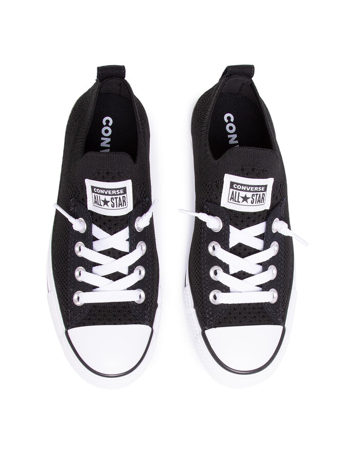 Converse Sneakers aus Stoff Converse Ctas Shoreline Knit Slip 565489C Schwarz