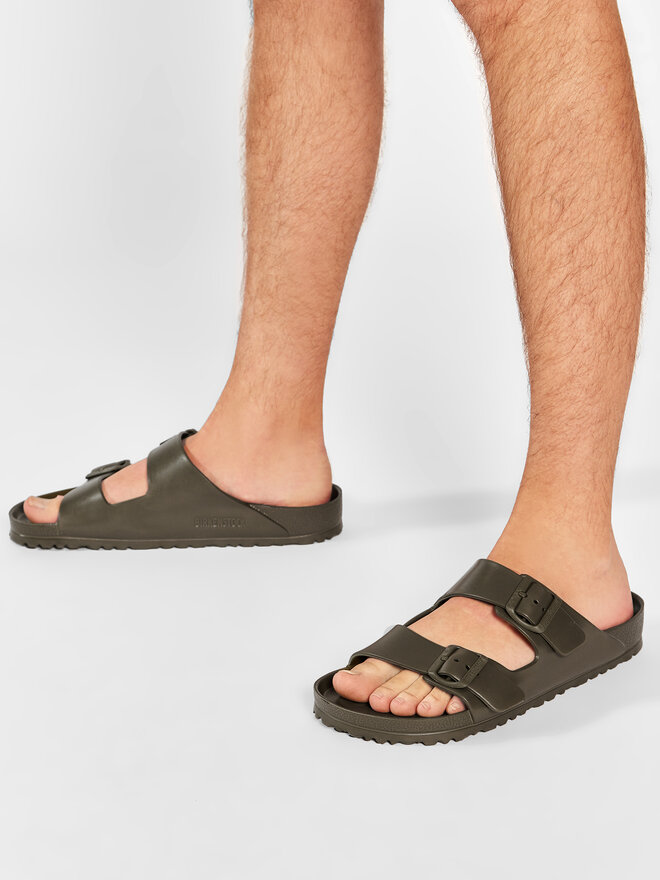 Pantoletten Birkenstock Arizona Eva 1019094 Grun eschuhe