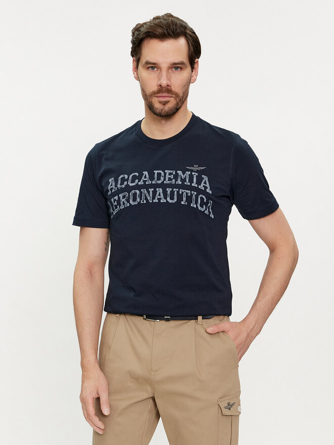 Aeronautica Militare Aeronautica Militare T-Shirt 241TS2203J629 Dunkelblau Regular Fit