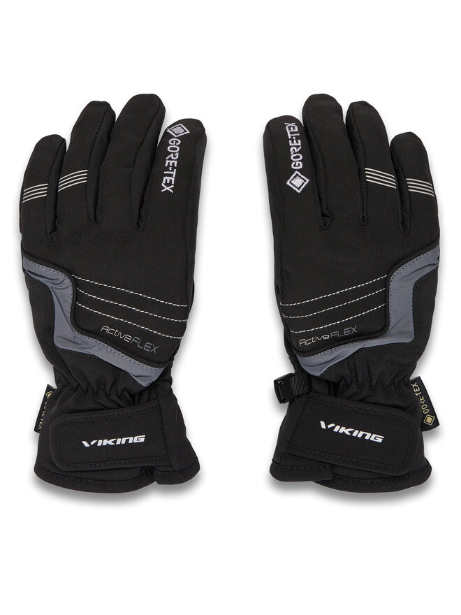 Viking Skihandschuhe Viking Helix GTX Ski 165/22/2252/08 Schwarz
