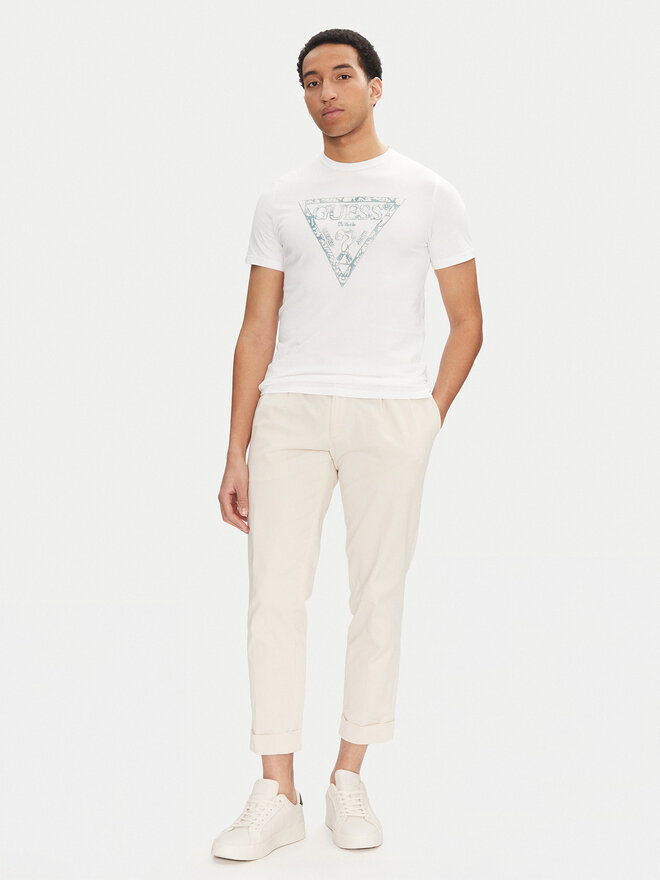 Guess Guess Camiseta M5GI06 I3Z14 Blanco Regular Fit
