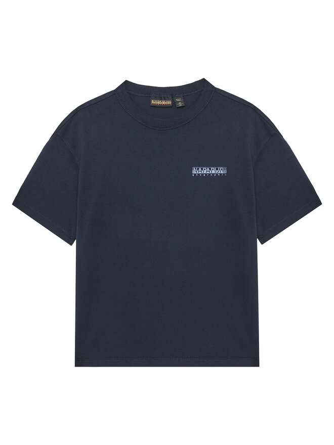 Napapijri Napapijri T-shirt S-Ahr NP0A88ZO M Tamnoplava Regular Fit