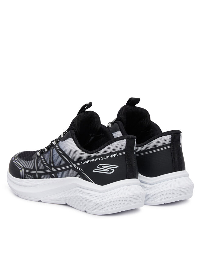 Skechers Sneakers Skechers Microspec Velocity - Grid-Shift 404220L/BKSL Schwarz