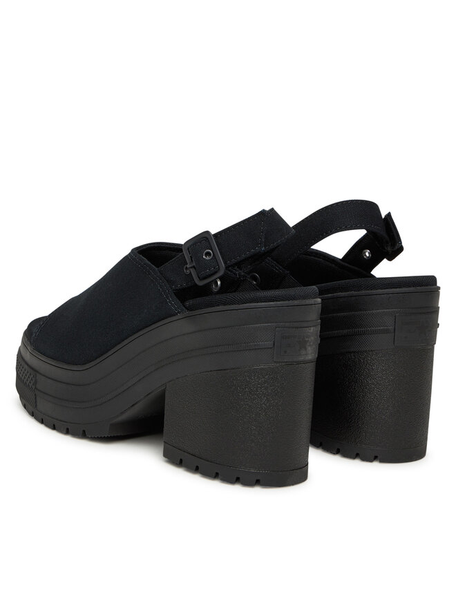 Converse Sandale Converse Chuck 70 De Luxe Heel Sandal Platform A12567C Negru