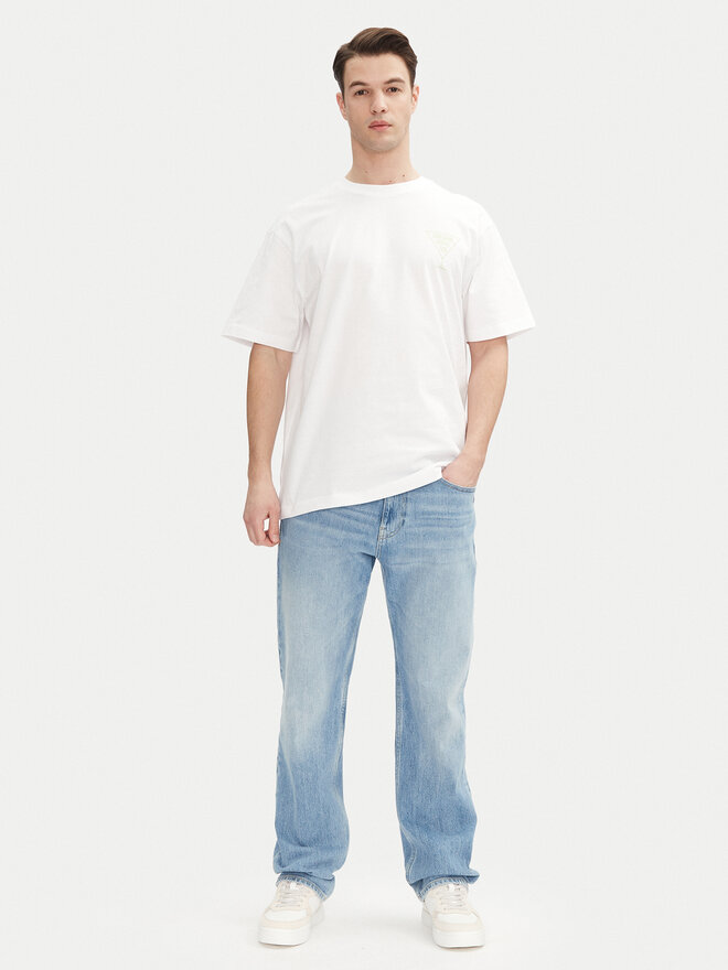 Only & Sons Only & Sons Marškinėliai Cabana 22034380 Balta Relaxed Fit