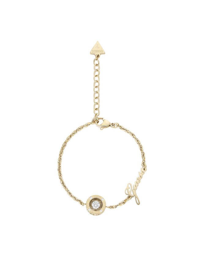 Guess Náramek Guess JUBB01 462JW Zlatá