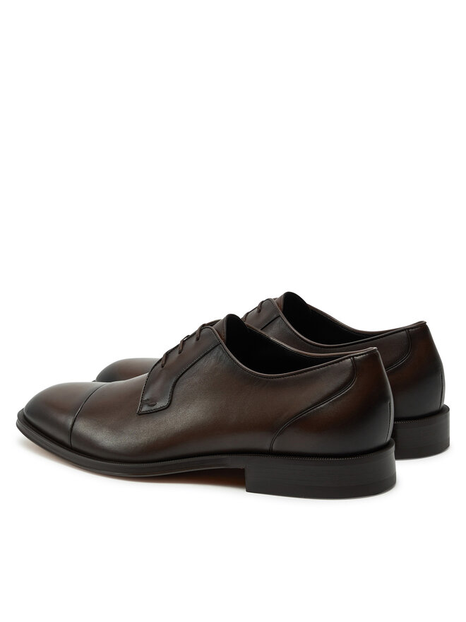 BOSS Polobotky BOSS Derrek 50535909 Hnědá
