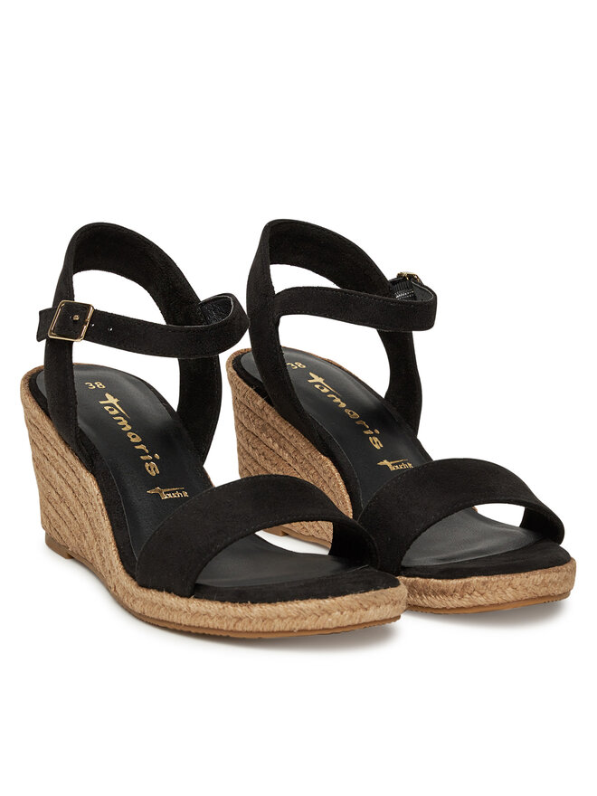 Tamaris Espadryle Tamaris 1-28300-42 Czarny