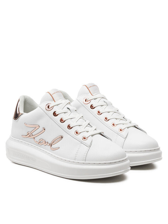 KARL LAGERFELD Сникърси KARL LAGERFELD KL62510A Бял