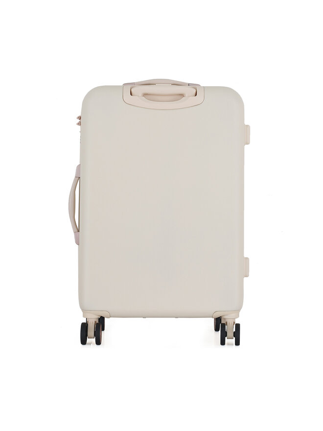 Semi Line Μεσαία Βαλίτσα Semi Line T5791-2 Εκρού