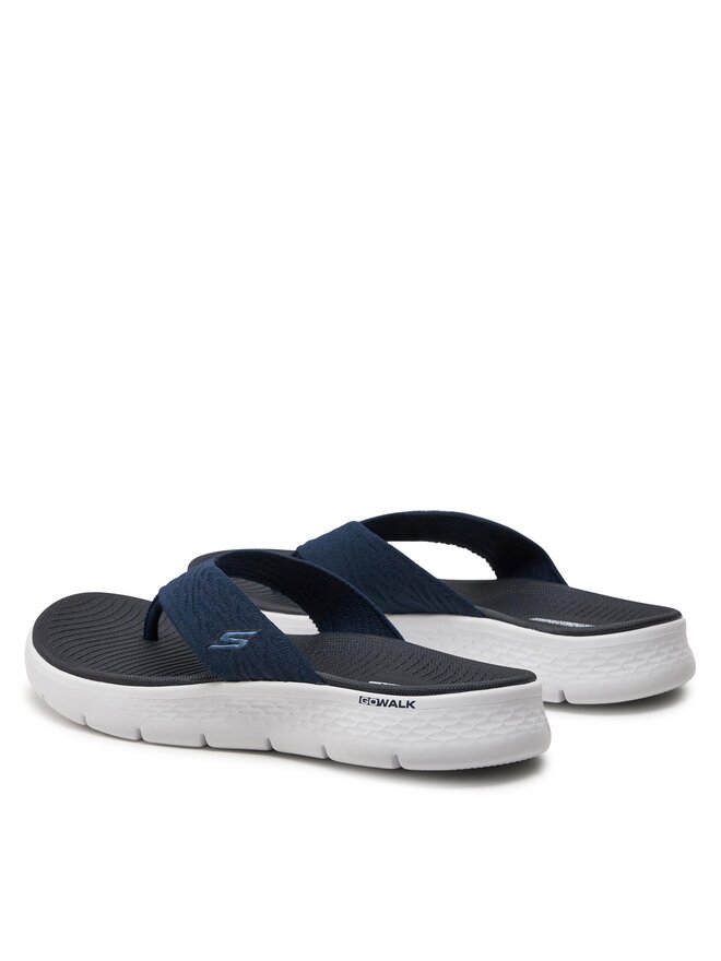 Skechers Japonki Skechers Go Walk Flex Sandal-Splendor 141404/NVY Granatowy