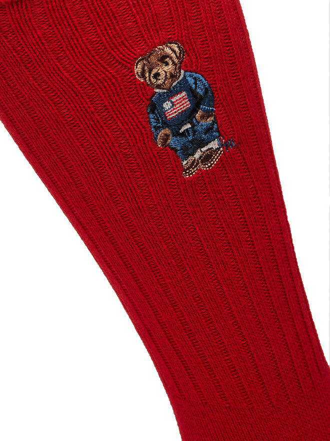 Polo Ralph Lauren Σετ ψηλές κάλτσες ανδρικές 3 τεμαχίων Polo Ralph Lauren 449973049001 Έγχρωμο