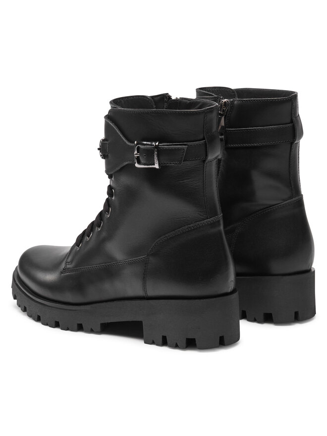 TWINSET Черевики туристичні TWINSET Anfibio 242GCJ S Чорний