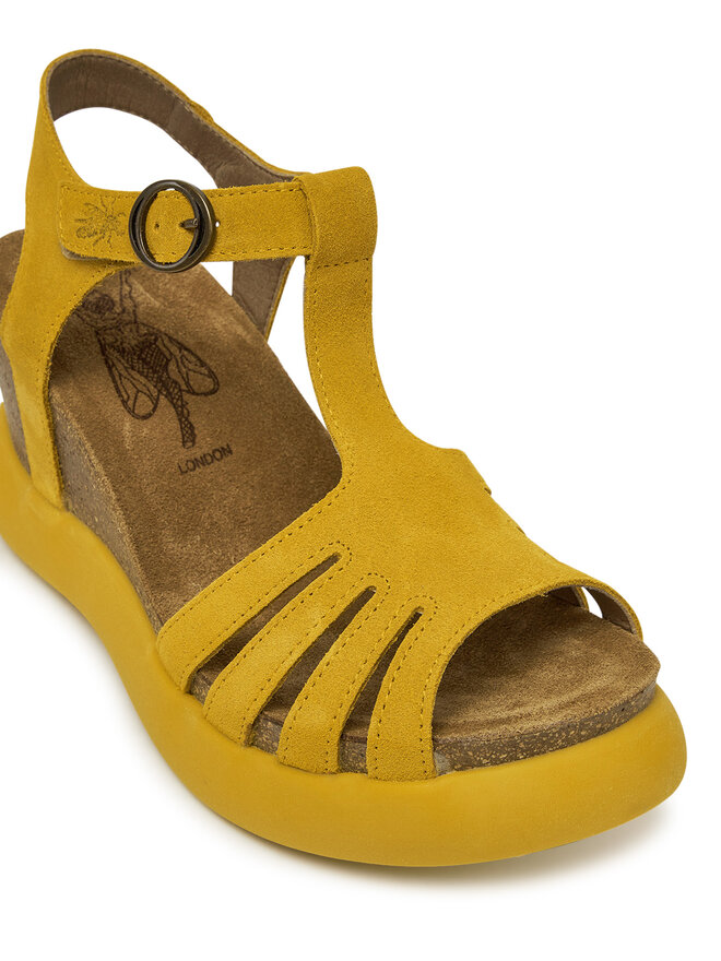 Fly London Босоніжки Fly London Gaitfly P144959008 Жовтий