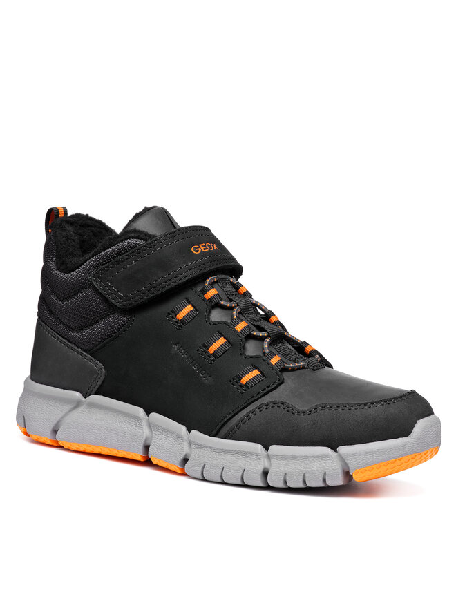 Geox Šnurovacia obuv Geox J Flexyper Boy B Abx J949XA 032ME C4429 S Čierna