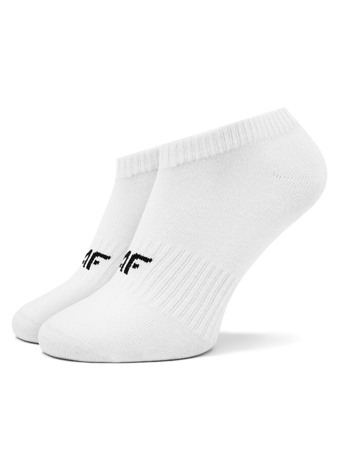 4F Set di 5 paia di pedulini da bambini 4F 4FJWSS24USOCM251 Bianco