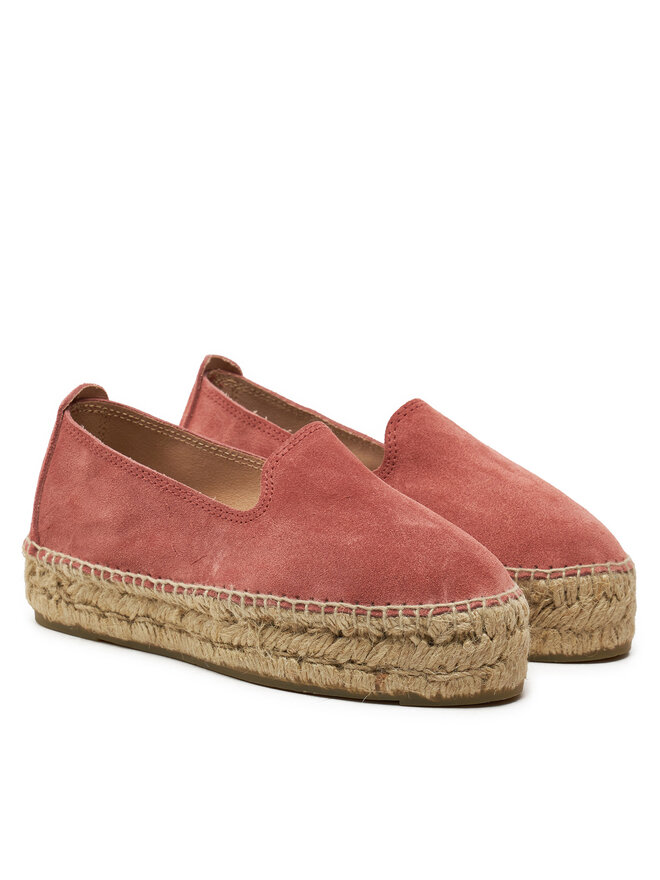 Manebi Espadrilles Manebi Hamptons Double Sole Espadrilles R 7.0 D0 Rózsaszín
