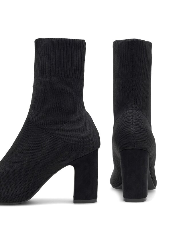 Jenny Fairy Polokozačky Jenny Fairy MANDY WYL3615-1 Černá