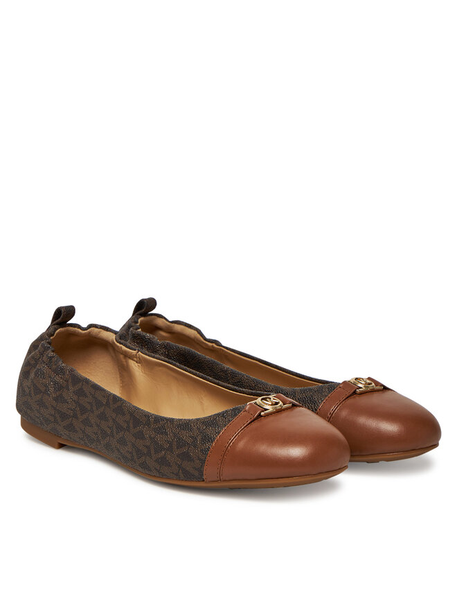 MICHAEL Michael Kors Μπαλαρίνες MICHAEL Michael Kors Mandy 40S5MAFP1B Καφέ