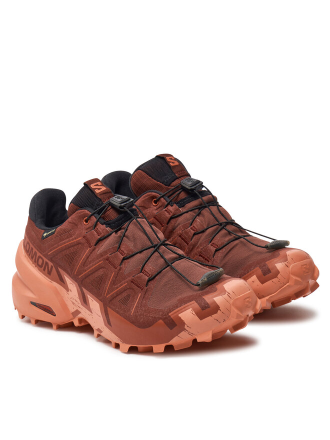 Salomon Běžecké boty Salomon Speedcross 6 Gore-Tex L47584300 Korálová