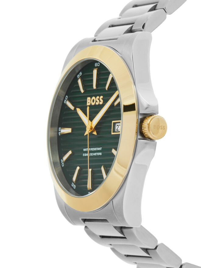 BOSS Set orologio e braccialetto BOSS Strike - Gift Set 1570179 Argento