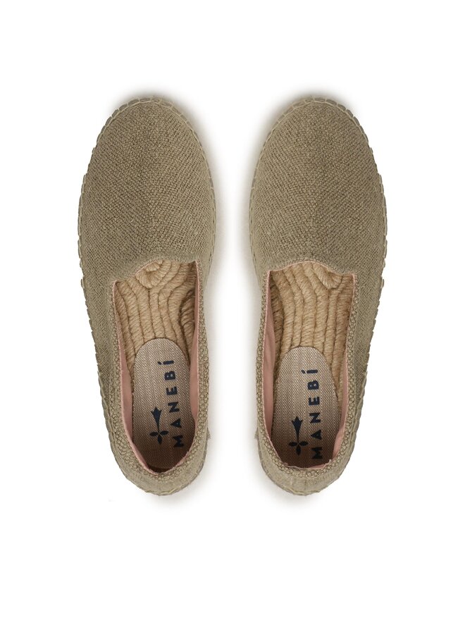 Manebi Espadrilles Manebi Flat Espadrilles O 7.1 NO Beige