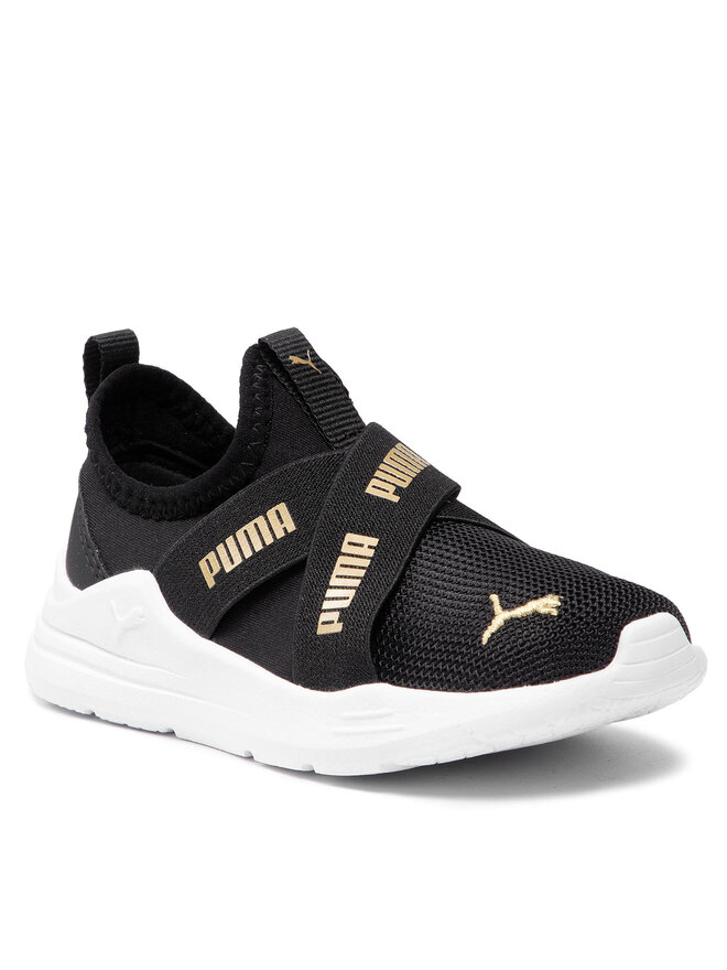 Sneakers Puma Wired Run Slip On Inf 381995 02 Schwarz eschuhe