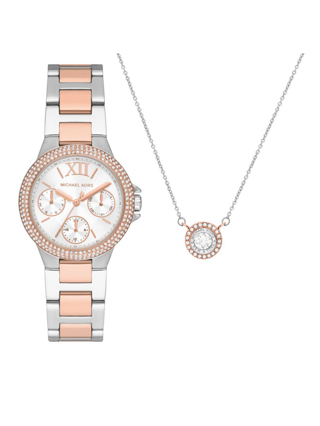Michael Kors Karóra Michael Kors Camille Set MK1054SET Ezüst