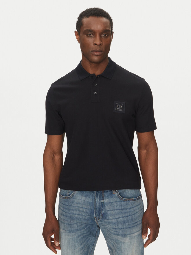 Armani Exchange Armani Exchange Polo XM000356 AF12758 UB101 Σκούρο μπλε Regular Fit