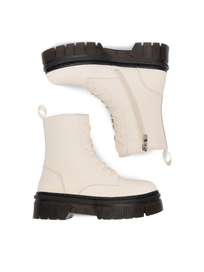 DeeZee Botines planos DeeZee 13258-2 Beis