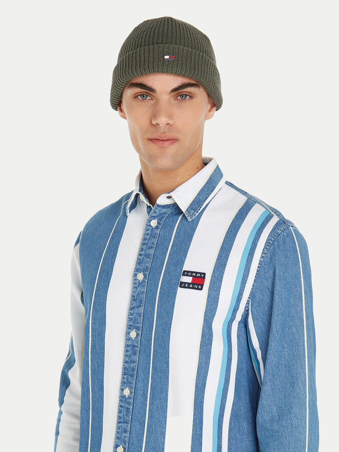 Tommy Jeans Шапкa Tommy Jeans AM0AM12635 Зелений