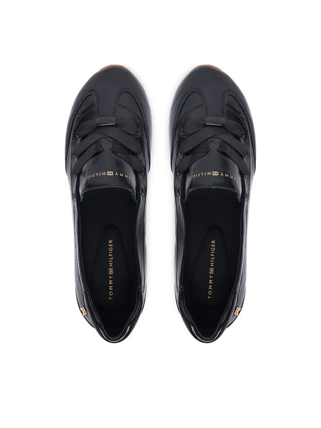 Tommy Hilfiger Ballerinas Tommy Hilfiger Bella Ballet Sneaker FW0FW09449 Schwarz