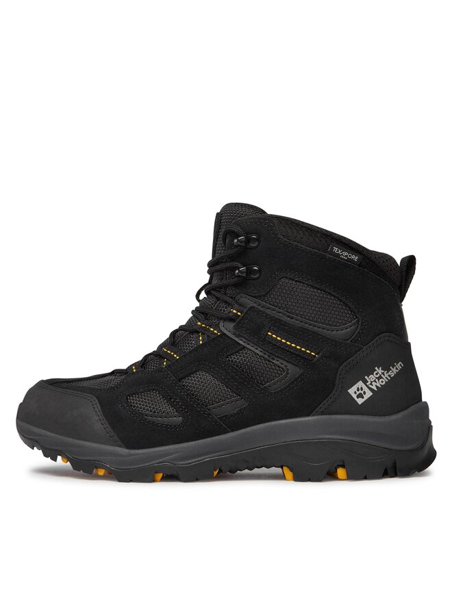 Jack Wolfskin Bakancs Jack Wolfskin Vojo 3 Texapore Mid M 4042462 Fekete