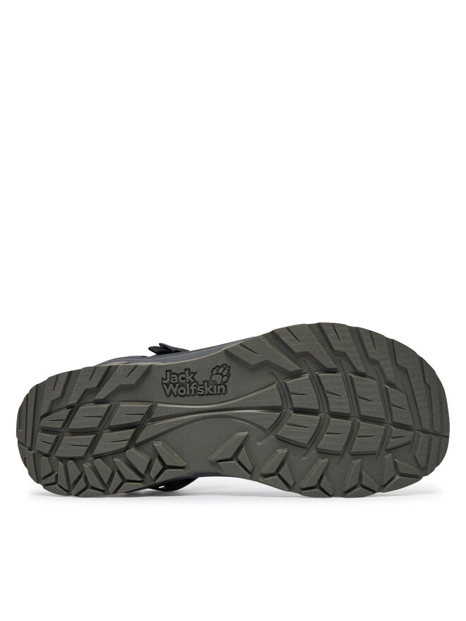 Jack Wolfskin Босоніжки Jack Wolfskin Ridge A65589 Чорний