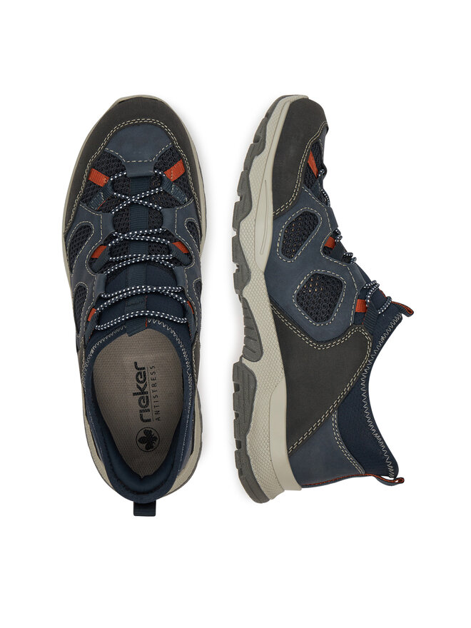 Rieker Sneakersy Rieker B8350-14 Tmavomodrá