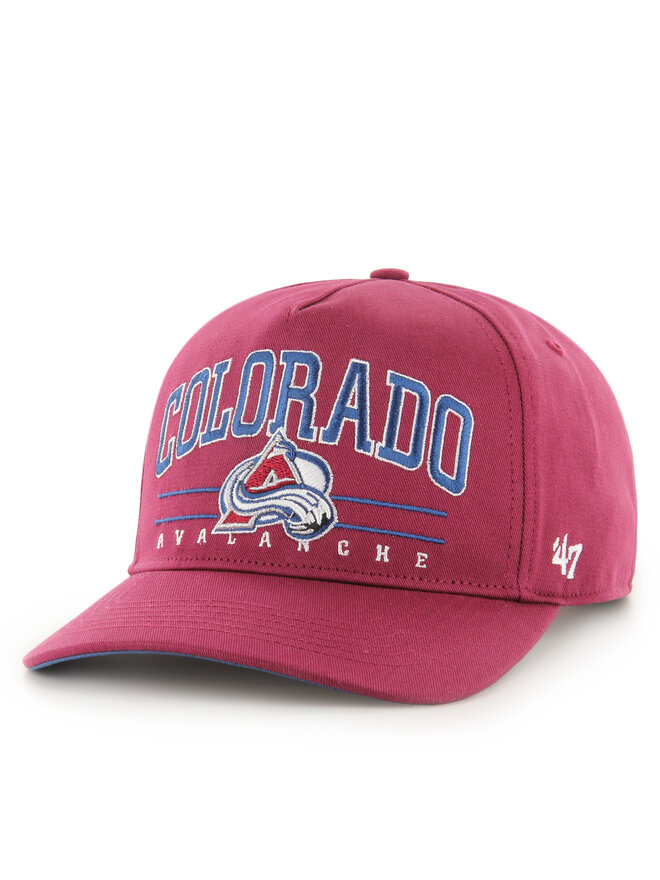 47 Brand Καπέλο Jockey 47 Brand Colorado Avalanche Roscoe Hitch H-RSCOE16GWP Κοραλλί