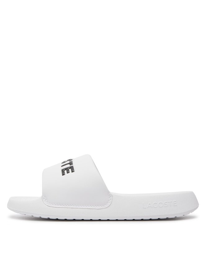 Lacoste Pantoletten Lacoste Serve Slide 1.0 747CMA0025 Weiß