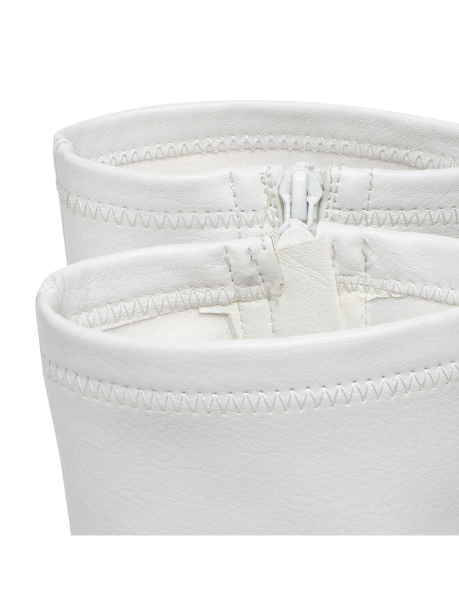 DeeZee Īsie zābaki DeeZee WS5271-01 Balts