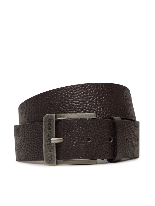 Calvin Klein Чоловічий ремінь Calvin Klein Classic K50K512608 Коричневий